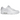 Nike Air Max 90 Recraft Triple White sneakers i sideprofil med helt hvid overdel i læder og synlig Air stødabsorbering i sålen