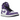 Air Jordan 1 High Zoom Air CMFT Crater Purple sneakers i sideprofil med lilla og sorte overdel samt hvid mellemsål