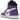 Air Jordan 1 High Zoom Air CMFT Crater Purple sneakers i vinkelvisning med lilla overdel, sorte detaljer og hvid mellemsål