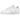 Nike Air Force 1 LX White sneakers i sideprofil med hvid læderoverdel, klassiske snørebånd og slidstærk gummisål
