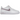 Nike Air Force 1 Low White Pink Glaze sneakers i sideprofil med hvid læderoverdel, pink swoosh og klassisk gummisål