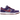 Nike Dunk Low Plum sneakers i et klassisk sideprofilvisning med lilla og bordeaux ruskind og matchende snørebånd