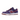 Nike Dunk Low Plum sneakers i et klassisk sideprofilvisning med lilla ruskind og bordeaux læderpaneler samt rød sål