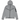 Nike Sportswear Tech Fleece Full-Zip Hoodie Heather Grey/Black sneakers i frontview med lynlås og hætte i grå og sort