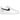 Nike Air Force 1 Low Supreme White Black sneakers i sideprofil med hvid læderoverdel, sort swoosh og Supreme-logo på hælen
