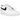 Nike Air Force 1 Low Supreme White Black sneakers i sideprofil med hvid læderoverdel, sorte detaljer og klassisk gummisål