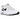Nike Air Max 90 Golf White Black sneakers i vinkelret visning med hvid overdel, sort swoosh og synlig Air unit i hælen