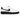 Nike Air Force 1 Low White Black Midsole sneakers i sideprofil med hvid læderoverdel, sorte detaljer og klassisk mellemsål