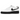 Nike Air Force 1 Low White Black Midsole sneakers i sideprofil med hvid læderoverdel og sort mellemsål samt snørebånd