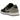 Air Jordan 1 Retro Low OG Shadow 2024 sneakers i vinkelvisning med sort læderoverdel, grå detaljer og klassisk snøring