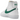 Nike Blazer Mid 77 Vintage White Malachite Green sneakers i sideprofil med hvid læderoverdel og grønt swoosh-logo samt snørebånd