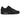 Nike Air Max 90 Leather Triple Black sneakers i sidett profil med helt sort læderoverdel og synlig Air enhed