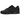 Nike Air Max 90 Leather Triple Black sneakers i sideprofil med helt sort læderoverdel, snørebånd og synlig Air unit i sålen