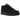 Nike Air Force 1 Low Stussy Black sneakers i sideprofil med sort overdel i tekstil, snørebånd og hvid sål