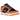 Nike Dunk Low Ceramic sneakers i en vinklet profil med sort ruskind, orange læderdetaljer, flade snørebånd og hvid mellemsål