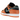 Nike Dunk Low Ceramic sneakers i en flot vinkel med sort ruskind, orange detaljer, klassisk snøring og hvid mellemsål