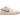 Jordan 1 Low Sail Guava Ice Pink Salt sneakers i vinklet profil med hvid læderoverdel og lyserøde detaljer samt snørebånd