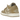 Air Jordan 1 Low Rattan Sail Desert sneakers i vinklet visning med overdel i beige og råhvid læder samt klassisk snøring