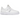 Nike Air Force 1 Low Pixel Summit White sneakers i vinklet visning med hvid læderoverdel, udskåret swoosh og chunky sål