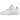 Nike Air Force 1 Low Pixel Summit White sneakers i vinklet visning med hvid læderoverdel og markant udskåret swoosh
