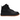 Nike Air Force 1 High Utility 2.0 Black Gum Orange sneakers i sideprofil med sort overdel, snøre og gummisål