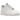 Nike Air Force 1 Low Next Nature White Metallic Grey sneakers i sideprofil med hvid overdel og metallisk grå swoosh