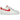 Nike Air Force 1 Low 07 Next Nature Pale Ivory University Red sneakers i sideprofil med hvid overdel og rød swoosh