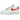 Nike Air Force 1 Low 07 Next Nature Pale Ivory University Red sneakers i sideprofil med hvid læderoverdel og røde detaljer