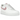 Nike Air Force 1 Low 07 Next Nature Elemental Pink sneakers i sideprofil med lyserøde detaljer, hvid læderoverdel og klassisk gummisål