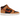 Nike Dunk High PRM Dark Russet sneakers i vinkelret visning med brun læderoverdel og hvide snørebånd