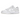 Nike Dunk Low Photon Dust sneakers i vinkelret visning med lysegrå og hvide læderpaneler, flade snørebånd og hvid mellemsål.