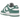 Nike Dunk Low Next Nature Bicoastal sneakers i sideprofil med hvid og mintgrøn overdel i kunstlæder samt snørebånd