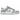 Nike Dunk Low Next Nature Light Smoke Grey sneakers i vinkelret visning med lysegrå og hvide læderpaneler samt klassiske snørebånd