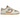 Nike Dunk Low Next Nature Beige Sail sneakers i sideprofil med beige læderoverdel, hvide detaljer og flade snørebånd