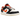 Nike Dunk Low PRM Halloween sneakers i sideprofil med sort læder og orange detaljer samt selvlysende ydersål