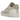 Nike Air Force 1 Low 07 Coconut Milk sneakers i sideprofil med hvid læderoverdel og cremefarvet sål