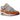 Nike Air Max 1 Patta Waves Monarch sneakers i en vinkel med orange og grå bølget læderoverdel samt synlig Air unit i sålen