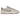 Nike Dunk Low Fossil Rose sneakers i vinklet visning med læderoverdel, rosa swoosh og grå detaljer