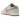Nike Dunk Low Fossil Rose sneakers i vinkelvisning med lyserød og brun overdel i ruskind samt klassiske snørebånd