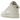 Nike Air Force 1 Mid Stussy Fossil sneakers i vinkelret visning med beige kanvasoverdel, hvidt swoosh og ankelrem med logo