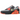 Nike Air Max 90 Light Smoke Grey Hyper Crimson Limelight sneakers i sideprofil med grå overdel, orange swoosh og synlig Air stødabsorbering