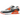 Nike Air Max 90 Summit White Safety Orange Dark Smoke Grey sneakers i sideprofil med hvid overdel og orange detaljer