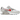 Nike Air Max 90 White College Grey Vast Grey University Red sneakers i sideprofil med hvid overdel, grå detaljer og røde accents