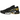 Nike Air Max Plus Black University Gold White sneakers i vinklet profil med sort mesh overdel og gule detaljer
