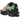 Nike Air Max Plus Hyper Pink Volt Black sneakers i sideprofil med sort overdel, rosa og gule detaljer samt synlige Air enheder.