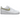 Nike Air Force 1 Low White Olive sneakers i sideprofil med hvid læderoverdel, olivengrøn swoosh og klassisk gummisål