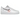 Nike Air Force 1 Low Multi-Swoosh White sneakers i sideprofil med hvid læderoverdel, klassisk snøring og flerfarvede swoosh-logoer på siden.