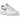 Nike Air Force 1 Low Multi-Swoosh White sneakers i sideprofil med hvid læderoverdel, klassisk snøring og flere swoosh-logoer på siden