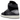 Air Jordan 1 Mid Craft Inside Out Black sneakers i vinkelvisning med sort overdel, synlige syninger og hvid mellemsål
