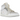 Air Jordan 1 Mid SE Craft Inside Out White Grey sneakers i vinkelvisning med hvid og grå overdel samt synlige syninger